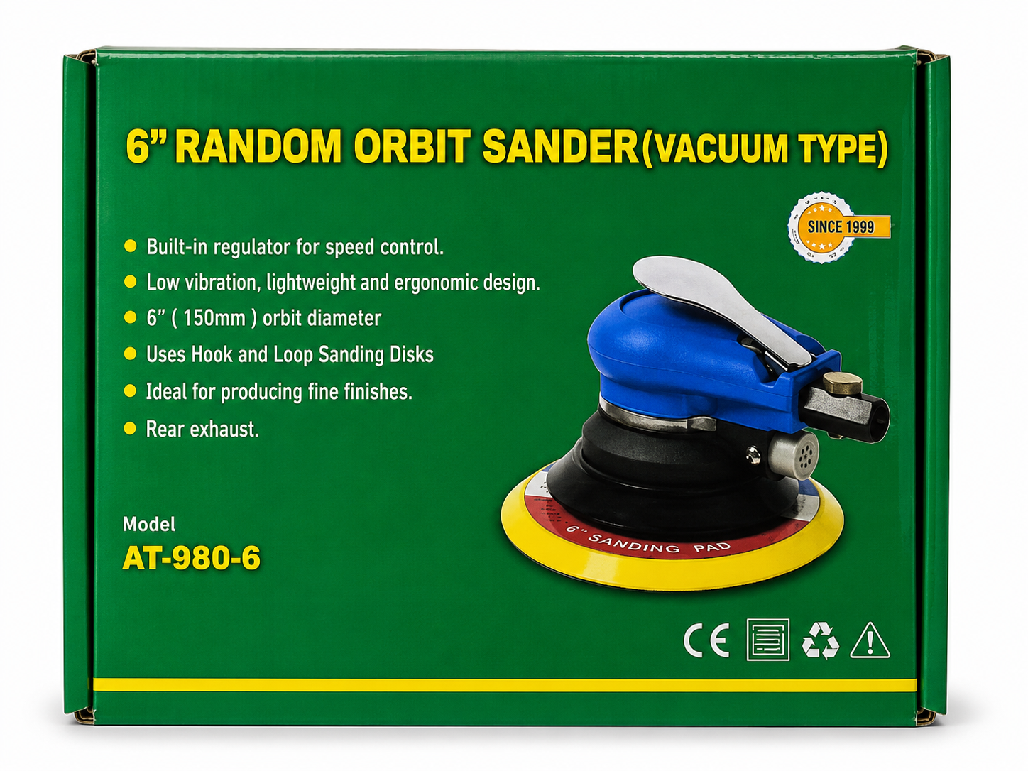 6" Random orbit sander