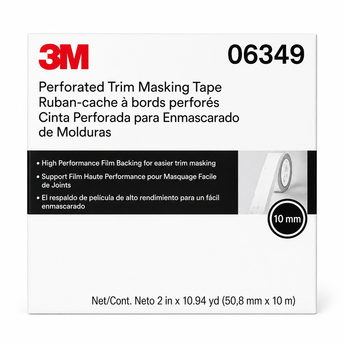 3M 06349 – Perforated Trim Masking Tape 10 mm
