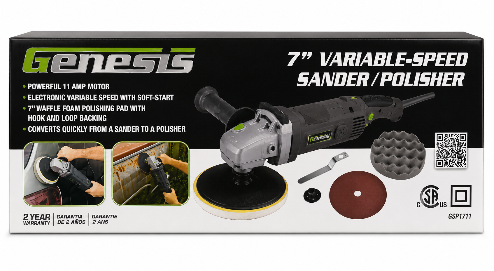 Sander/Polisher 7"