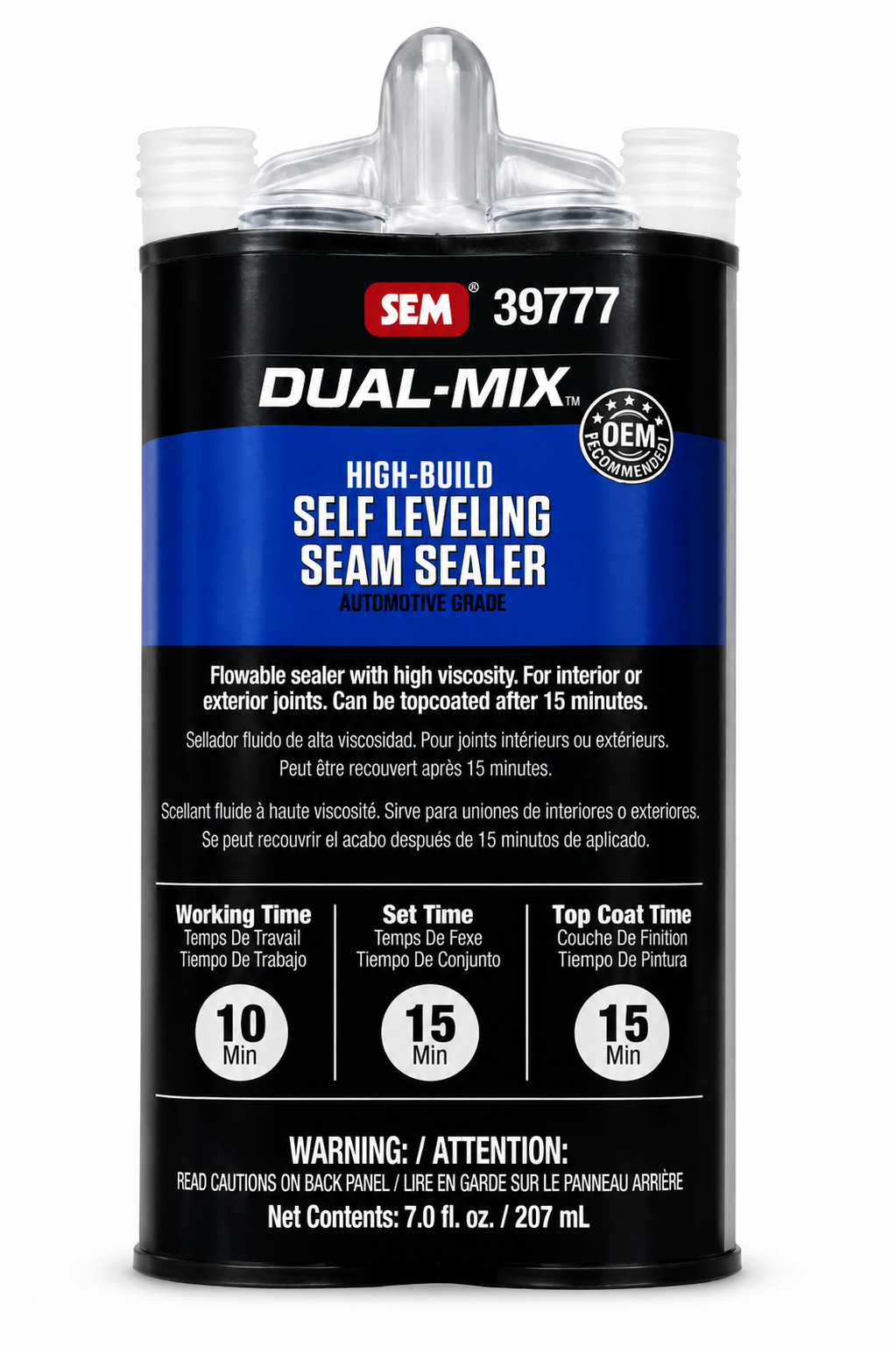 SEM 39777 DUAL MIX HIGH BUILD SELF LEVELING SEAM SEALER