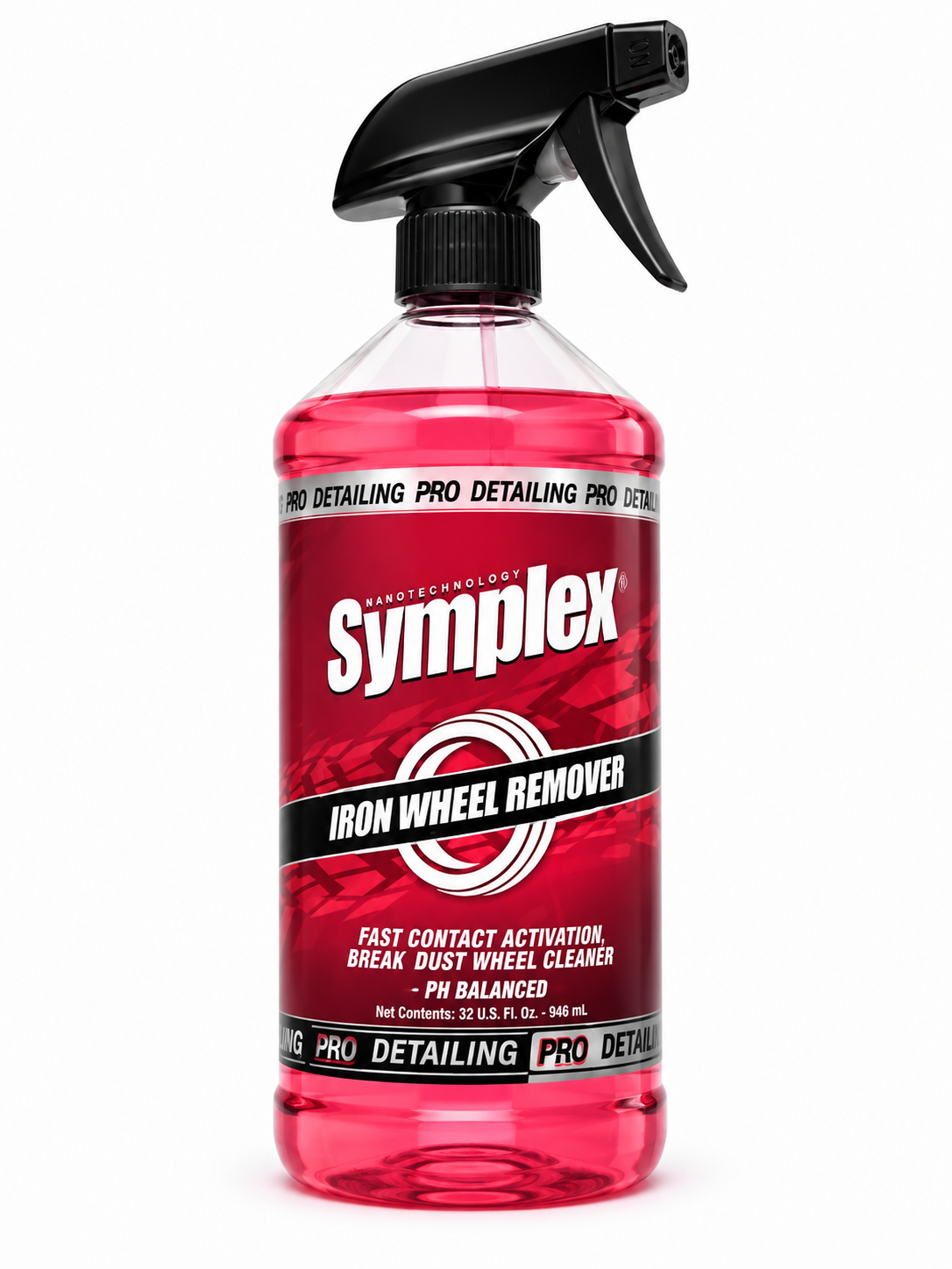 Symplex Iron Wheel Remover – pH Balanced Wheel &amp; Iron Cleaner | 32 oz