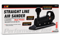 Straight line air sander