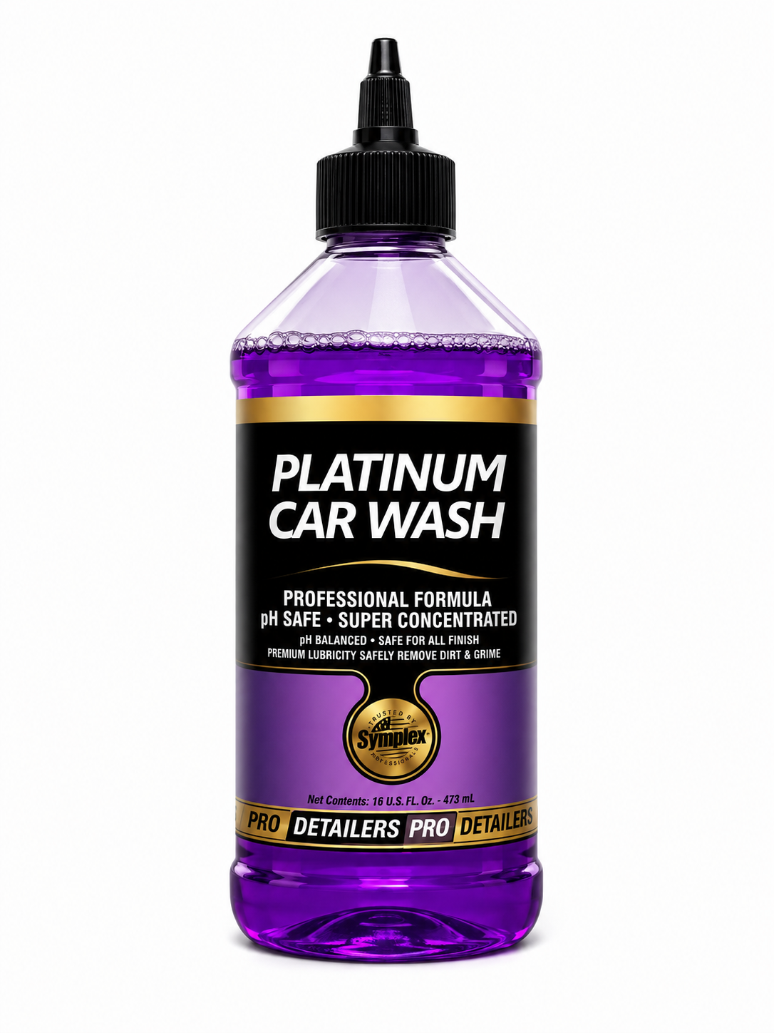 Symplex Platinum Car Wash – Professional pH Balanced Shampoo | 16 oz